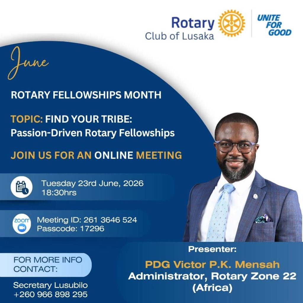 Online Meeting Notice: Finding Your Tribe – Passion-Driven Rotary Fellowships